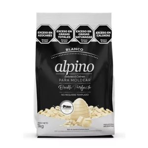 Chocolate ALPINO Pins Blanco 1Kg