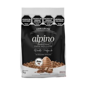 Chocolate ALPINO Pins Con Leche 1Kg