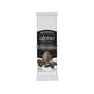 Chocolate ALPINO Tableta Semi Amargo 500g