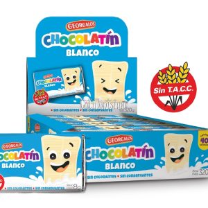 CHOCOLATIN GEORGALOS Blanco X40 Unidades