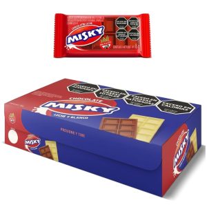 Caja CHOCOLATIN MISKY Con Leche 8gr X20 Unidades
