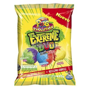 Chupetin Mr. Pops Evolution Extreme Duo Acido Dulce x24u