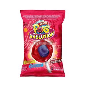 Chupetin Mr. Pops Evolution Cereza x24u 432g