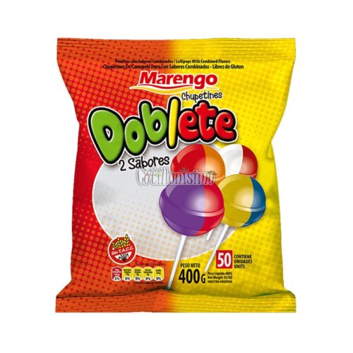 Chupetin Surtido Marengo Doblete x50 Unidades x400g