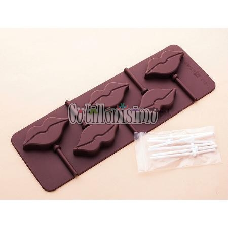 Molde Silicona Para Chupetin BOCA