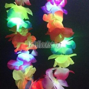 Collar Hawaiano Luminoso Multicolor (LED)