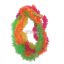 Collar Hawaiano Plástico x10 Unidades Fluo