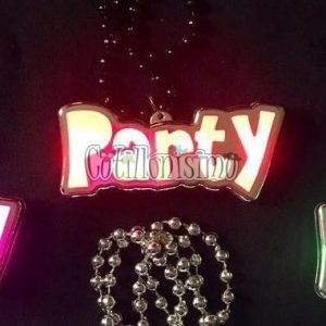 Collar PARTY con Perlas (LED)