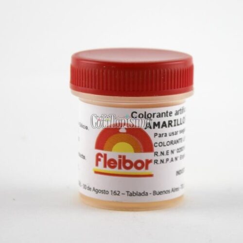 Colorante en Polvo Liposoluble Amarillo FLEIBOR