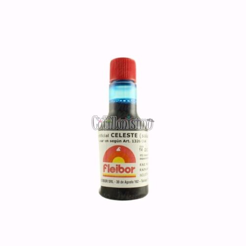Colorante Liquido Celeste FLEIBOR 30cc