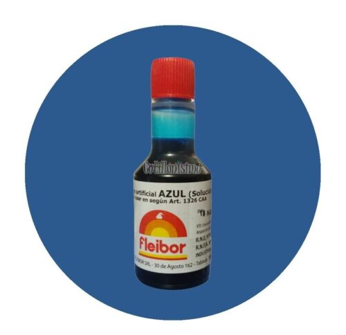 Colorante Liquido Azul FLEIBOR 30cc