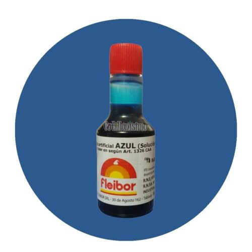 Colorante Liquido Azul FLEIBOR 30cc
