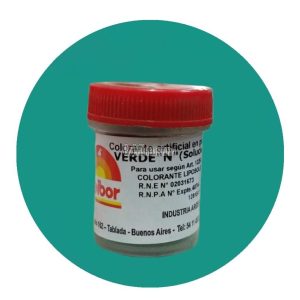 Colorante en Polvo Liposoluble Verde "N" FLEIBOR