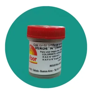 Colorante en Polvo Liposoluble Verde "N" FLEIBOR