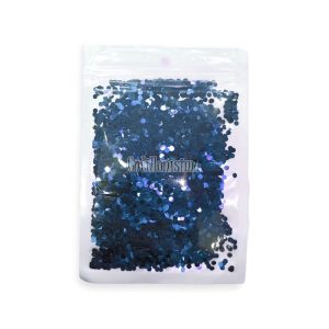 Confetti Redondo Mini Metalizado Azul x12 Gramos