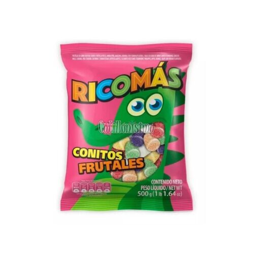 Gomitas MISKY Conitos Frutales Masticables RICOMAS x500g