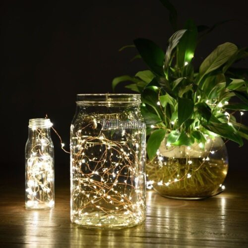 Corcho Alambre Tira Led Color Violeta - Imagen 2