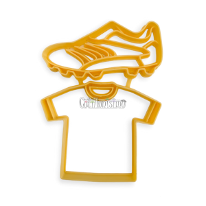 Cortante Camiseta y Botin