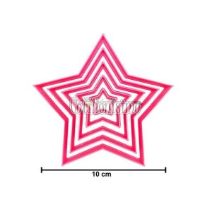Cortante Estrellas x5 Tamaños Surtidos