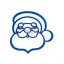 Cortante Marcador Papa Noel