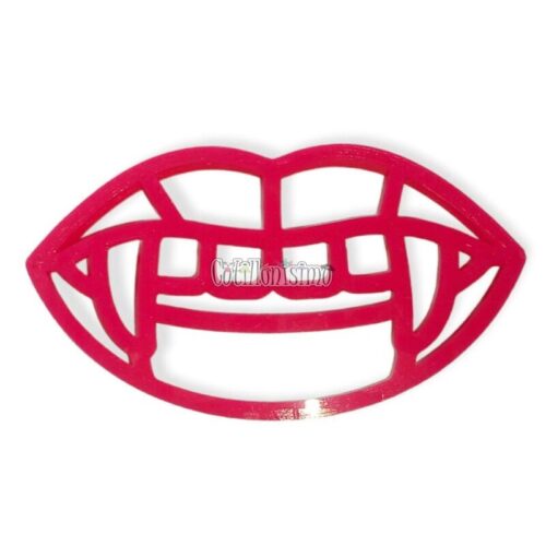 Cortante Marcador Dentadura Vampiro Halloween
