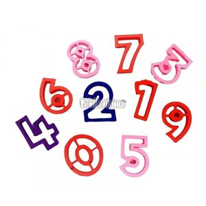 Set Mini Cortantes Numeros x10 Unidades