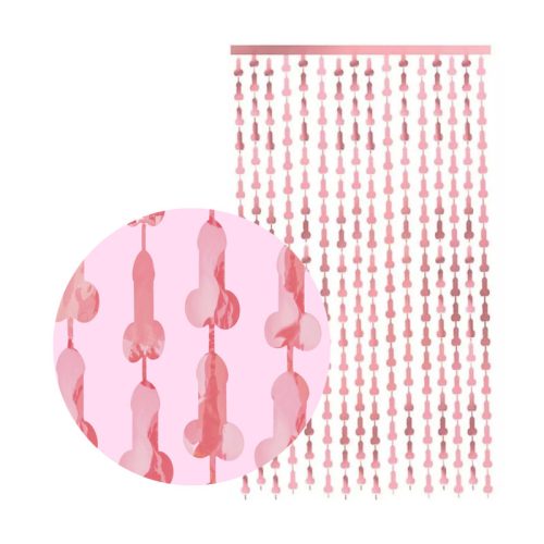 Cortina Lluvia Despedida de Soltero Pene 2 X 1mt