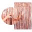 Cortina Lluvia Metalizada Rosa Gold 2,20 X 1