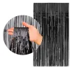 Cortina Lluvia Negra 2,20 X 1