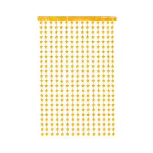 Cortina Lluvia de ESTRELLAS - Color DORADO 2,20 X 1 MT