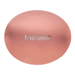 Disco Base Para Torta Rosa Gold 18 Cm