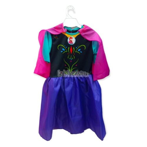 Disfraz ANNA FROZEN Talle 3 (Infantil) - Imagen 2