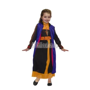 Disfraz ANNA FROZEN II NEGRO PLUS OFICIAL DISNEY T0 NewToys - Imagen 2