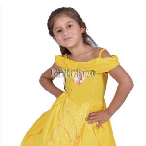 Disfraz BELLA Y BESTIA PLUS OFICIAL DISNEY Talle 1 Niños
