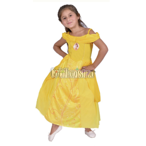 Disfraz BELLA Y BESTIA PLUS OFICIAL DISNEY Talle 1 Niños - Imagen 2