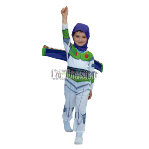 Disfraz BUZZ LIGHTYEAR PLUS OFICIAL DISNEY Talle 2 Niños - Imagen 2