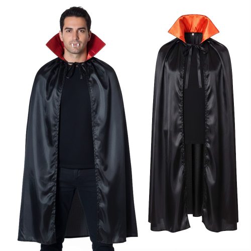 Disfraz CAPA DRACULA ADULTO Talle Unico 100 cm Crosti