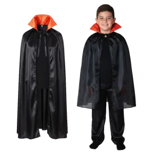 Disfraz CAPA DRACULA NIÑO Talle Unico 70 cm Crosti