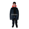 Capa Disfraz Dracula Negra con Cuello Rojo para Niño Crosti - Imagen 2