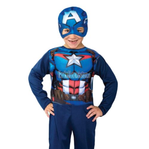 Disfraz CAPITAN AMÉRICA Licencia OFICIAL MARVEL T2 NewToys