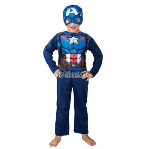 Disfraz CAPITAN AMÉRICA Licencia OFICIAL MARVEL T2 NewToys - Imagen 2