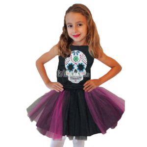 Disfraz CATRINA CON TUTU Talle 1 Crosti