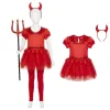 Disfraz DIABLITA Con TULL Talle 2 Crosti