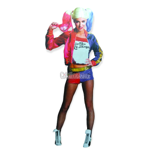 Alternative view of Disfraz HARLEY QUINN Adulto Talle Único CROSTI