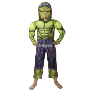 Alternative view of Disfraz HULK MUSCULOSO OFICIAL MARVEL Talle 2 Niños NewToys