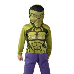 Disfraz HULK Licencia OFICIAL MARVEL Talle 1 Niños NewToys