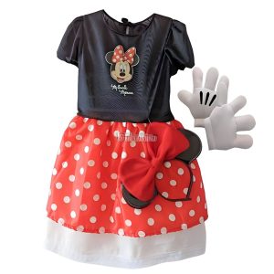 Disfraz MINNIE MOUSE con GUANTES OFICIAL DISNEY T0 NewToys