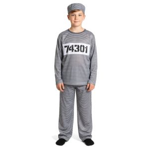 Disfraz PRESO NIÑO Economico Talle 2 Crosti