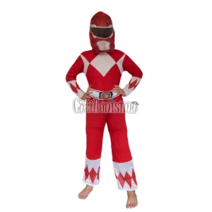 Disfraz POWER RANGER ROJO PLUS OFICIAL HASBRO Talle 0 Niños - Imagen 2