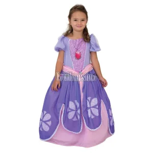 Disfraz PRINCESA SOFIA PLUS OFICIAL DISNEY Talle 2 Niños - Imagen 2